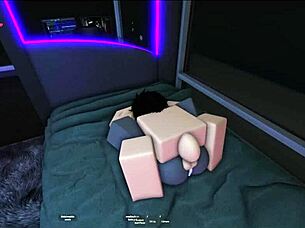 imagine breeding goth slut deep in roblox condo chaos
