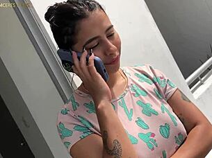 stepmom emily fox gives horny birthday massage with big tits