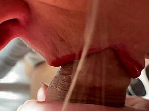 Hard Foreskin Yank! Post-Cum Handjob Tease!