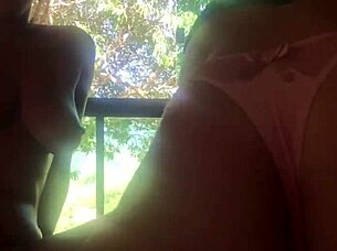 Brazilian Cousins Kiss Big Natural Tits Before Guy Fucks Both Sexy Asses