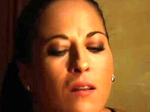 Horny Lesbian Slave Humps Legs to Orgasm Under Mistress