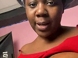 girl explores saggy natural tits in intimate self love session