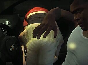 GTA 5 Franklin Hooks Up With Steamy Hooker For Wild Sex Ride
