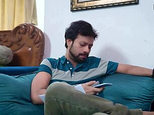 Desi beauty moans in horny positions with boss in homemade dirty fuck audio