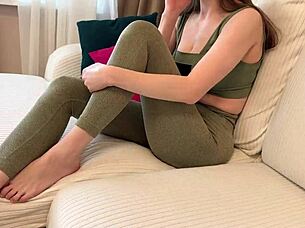 Cheating on Wife with Best Friend in Kitchen Doggy Creampie While She Cooks