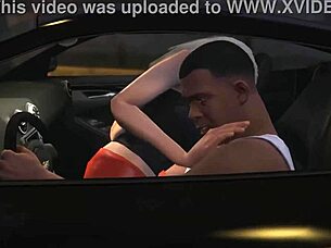 GTA 5 Franklin Hooks Up With Steamy Hooker For Wild Sex Ride