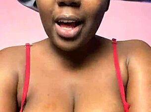 girl explores saggy natural tits in intimate self love session