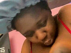 girl explores saggy natural tits in intimate self love session