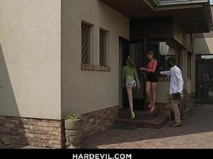 bonnie dolce and tiffany tatum turn study time into hot threesome fun?