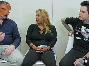 peculiar chick endures brutal anal therapy with ass to mouth pain in asylum