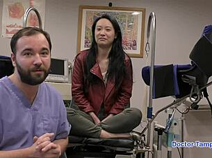 dr tampa siccos zoe lark backstage in latex handcuffs pov