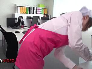asian office lady chihiro akino rocks hardcore bj for creampie bliss 💋🏢