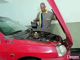 hey mechanic, luana alves wants your cock deep in her tight tgirl ass now