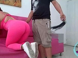 waiting to punish naughty latina teen hard with my whip for being bad