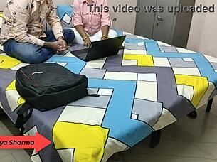 Hotty Jiya Sharma FUCKED HARD by Boyfriend in Hostel with Dirty Talk Moans