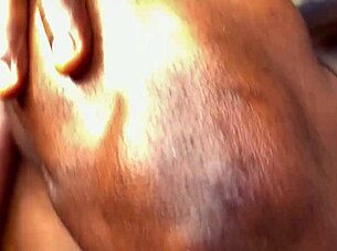 Slim thick ebony newbie rides massive BBC stallion hard