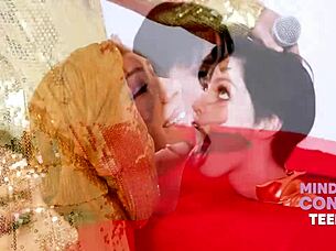 hot teens play freeuse game fucked hard in group pussy pounding