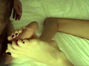 hey erin duval give that hidden footjob with your sexy toes