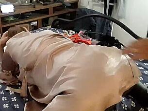 french slut satin lingerie rimjob deepthroat fuck!