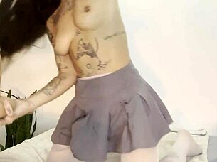 preview sloppy deepthroat tears gagging on huge dildo homemade 😢💦