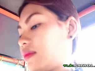 Provocative Pickup Thai Asian Pussy Outdoor Slam