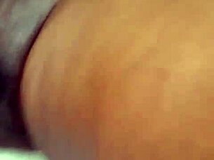 Curvy fat neighbor with huge natural tits begs no rent after homemade doggystyle