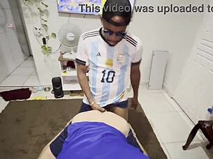 Brazilian Argentinian Babes Tease Hot And Heavy