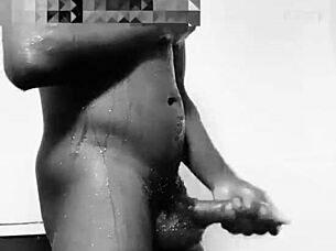 naija babe moans loud stroking monster cock solo?
