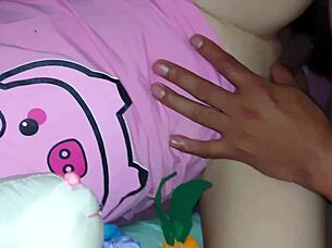 Latina babysitter petite ass begs papi for young old creampie fucking