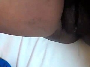 Curvy fat neighbor with huge natural tits begs no rent after homemade doggystyle