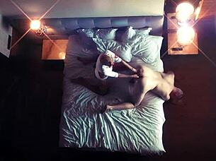 Slim wife moans in agony as mistress fists her ass deep voyeur style