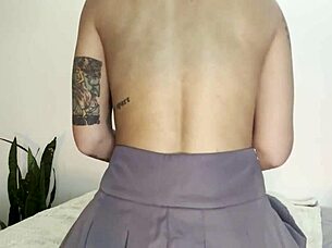 preview sloppy deepthroat tears gagging on huge dildo homemade 😢💦