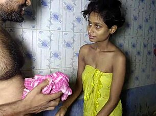 Horny Indian Bhabhi Seduces Tutor Pussy Throat Intense Fucking