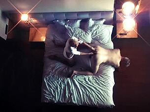 Slim wife moans in agony as mistress fists her ass deep voyeur style