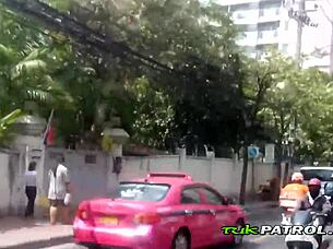 Provocative Pickup Thai Asian Pussy Outdoor Slam