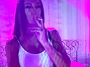 italian big tits milf artemisia love smokes hot solo outdoor!