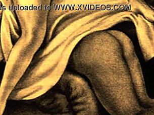 vintage retro hairy erotic drawings stir deep passions