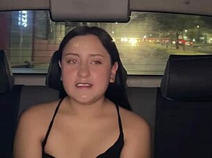 Fucked My Driver And Let Him Creampie Me Raw No Condom!