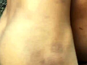 newlyweds slut it up outdoors 😈 backyard fun! 💦