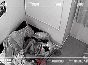 hidden cam catches hot couple fucking wildly in airbnb real amateur action