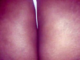 Latina flaunts perfect big ass in pink thong