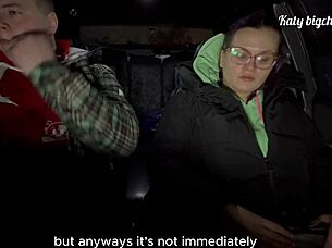 uhh stepmom, it's cold... warm me up in the car with your curves?