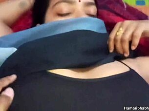 desi wife enjoys passionate session with lover