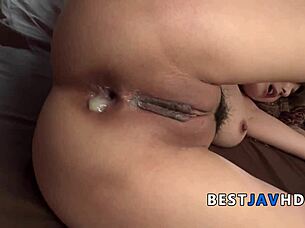 hey patrons, fuck this asian slut's ass in threesome