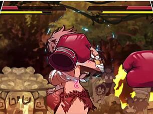 Big Tits Ass Bombshell in Fist Part Action