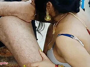 Early morning kitchen fuck with asian milf maid, deepthroat blowjob to doggystyle creampie