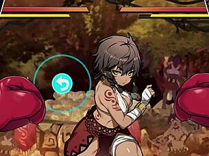 Big Tits Ass Bombshell in Fist Part Action