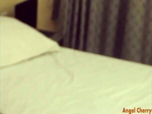 She obsesses over his dripping wet monster cock