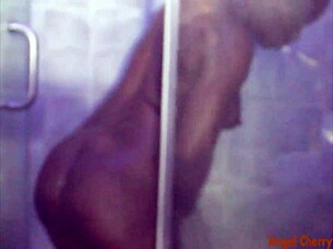 She obsesses over his dripping wet monster cock