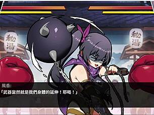 Big Tits Ass Bombshell in Fist Part Action